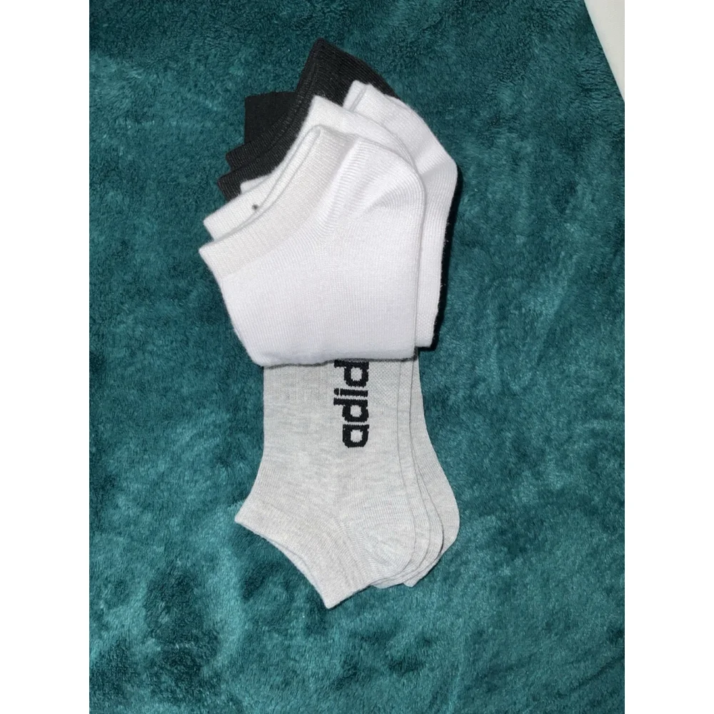 adidas Originals‎ Mens Classic Trefoil Superlite No Show Socks (6-Pair), Multi